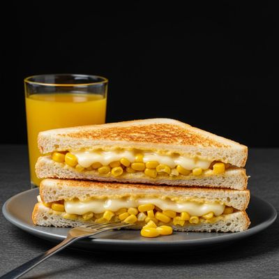 Corn Cheese Sandwich